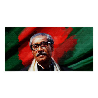 Bangabandhu Sheikh Mujibur Rahman Poster