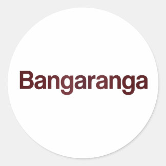 Bangaranga Funny Retro Sticker | Playful Trendy