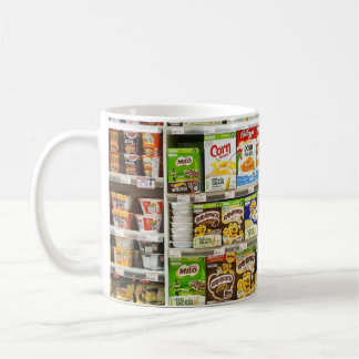 Bangkok Cereal Shelves: Foodland Editorial Coffee Mug