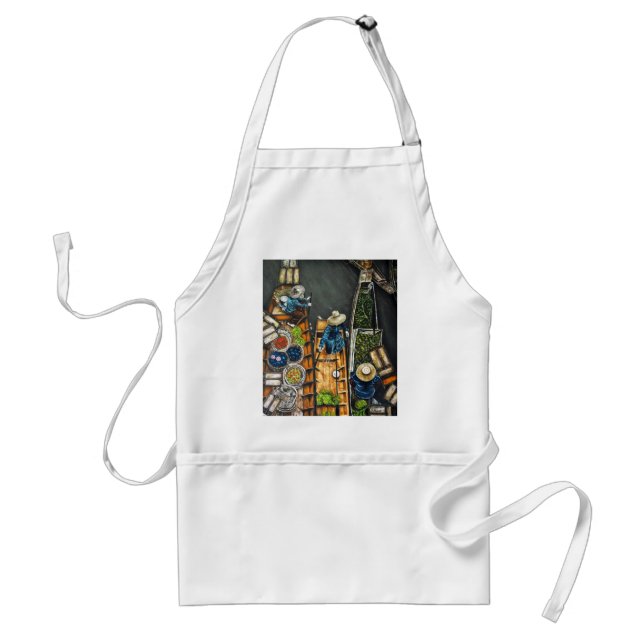 Bangkok, Floating Market Standard Apron (Front)