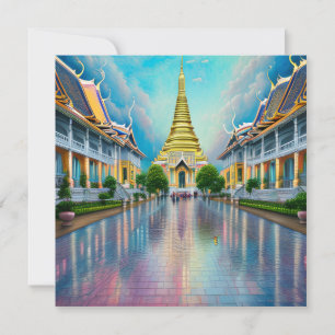 Bangkok is the capital city of Thailand and one of Card