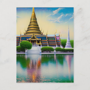 Bangkok is the capital city of Thailand and one of Postcard