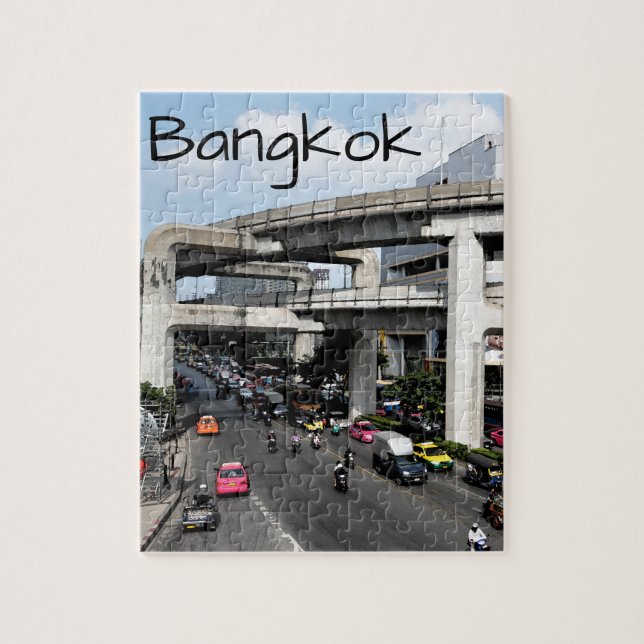 Bangkok Jigsaw Puzzle (Vertical)