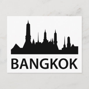 Bangkok Skyline Postcard