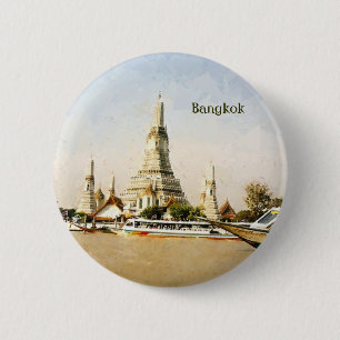 Bangkok, Thailand 6 Cm Round Badge