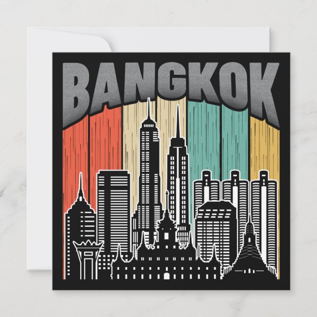 Bangkok Thailand Card (Front)