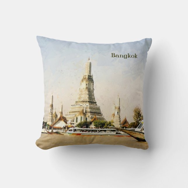 Bangkok, Thailand Cushion (Front)