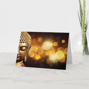 Bangkok, Thailand   Gold Buddha Card