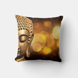 Bangkok, Thailand Gold Buddha Cushion