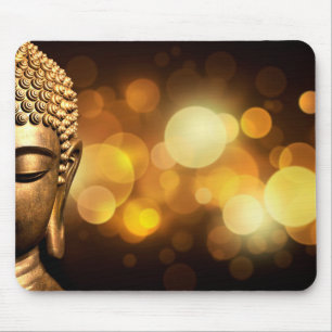 Bangkok, Thailand Gold Buddha Mouse Mat
