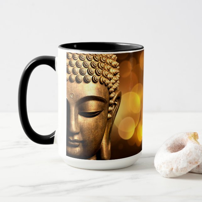 Bangkok, Thailand | Gold Buddha Mug (With Donut)