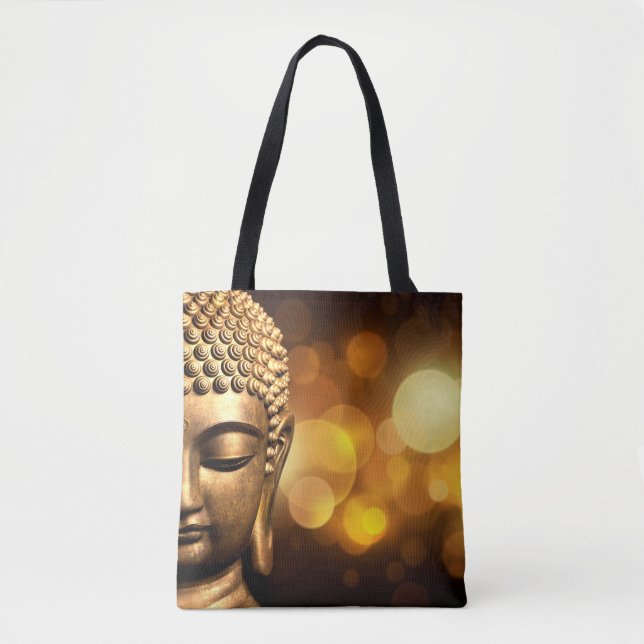 Bangkok, Thailand | Gold Buddha Tote Bag (Front)