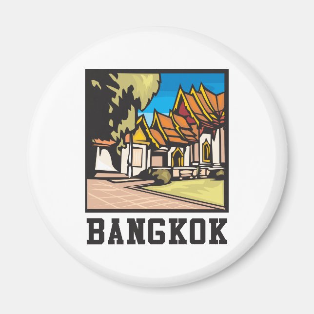 Bangkok Thailand Magnet (Front)