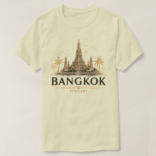 Bangkok Thailand Minimal Travel T-Shirt