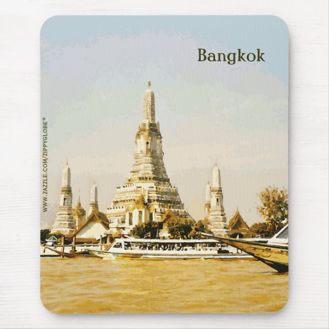 Bangkok, Thailand Mouse Mat (Front)