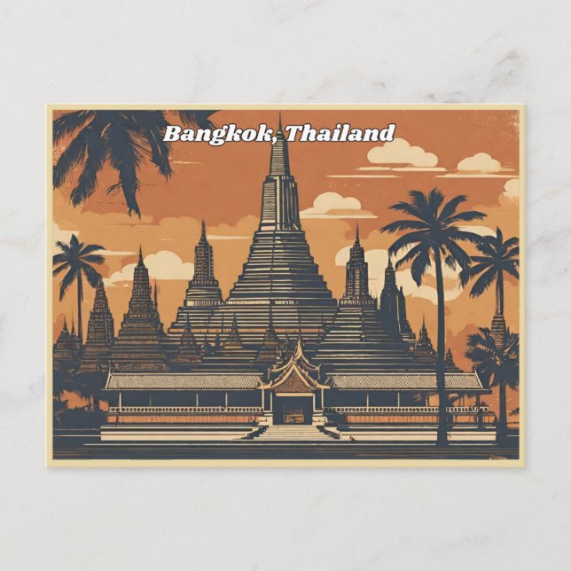 Bangkok Thailand Postcard (Front)