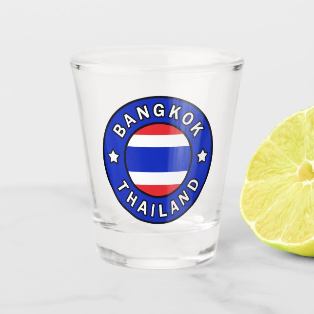 Bangkok Thailand Shot Glass (Front)