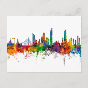 Bangkok Thailand Skyline Postcard