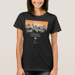 bangkok thailand Skyline Vacation Souvenir city T-Shirt