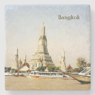 Bangkok, Thailand Stone Coaster