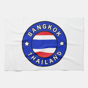 Bangkok Thailand Tea Towel
