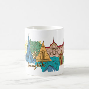 Bangkok Thailand Travel Coffee Mug