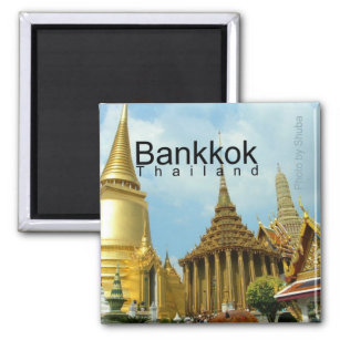 Bangkok Thailand Travel Souvenir Magnet