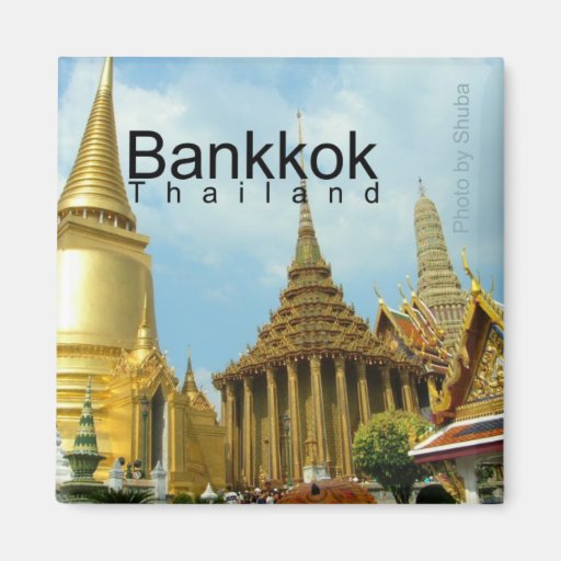 Image of Bangkok Thailand Travel Souvenir Magnet