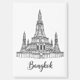 Bangkok Thailand Wat Arun Magnet