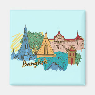Bangkok, Thailand World Famous City Magnet