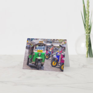 Bangkok tuk tuk card