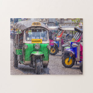 Bangkok tuk tuk jigsaw puzzle