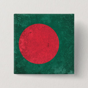 Bangladesh 15 Cm Square Badge
