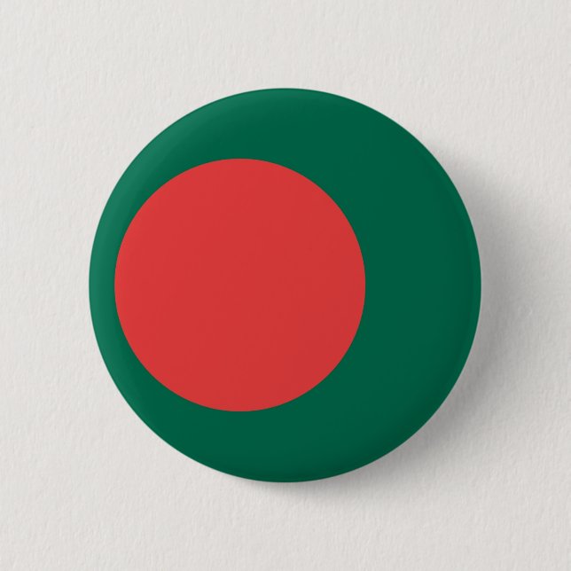 bangladesh 6 cm round badge (Front)