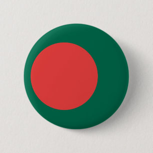 bangladesh 6 cm round badge