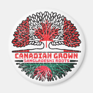 Bangladesh Bangladeshi Canadian Canada Tree Roots Magnet
