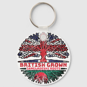Bangladesh Bangladeshi Uk United Kingdom British Key Ring