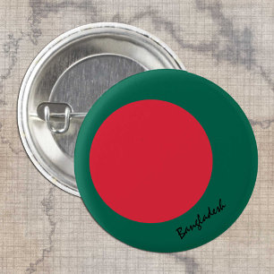 Bangladesh button, patriotic Bangladesh Flag 3 Cm Round Badge