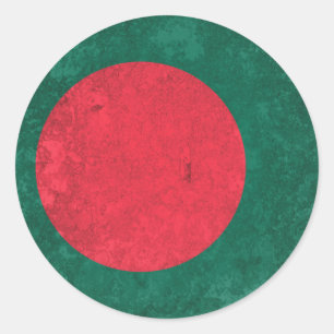 Bangladesh Classic Round Sticker