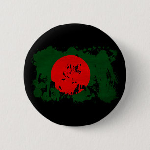 Bangladesh Flag 6 Cm Round Badge