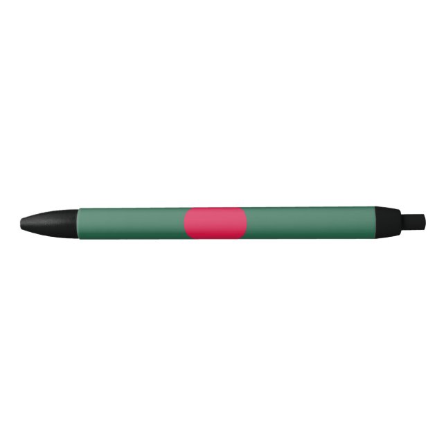 Bangladesh flag black ink pen (Front)