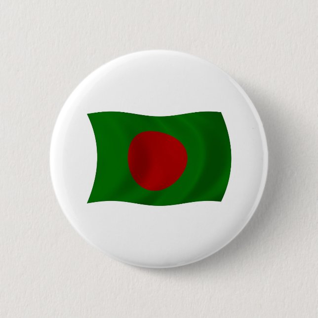 Bangladesh Flag Button (Front)