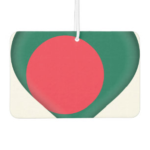 Bangladesh Flag Car Air Freshener