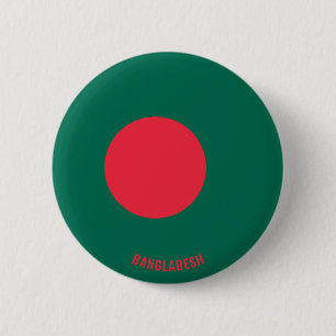Bangladesh Flag Cute Patriotic 6 Cm Round Badge