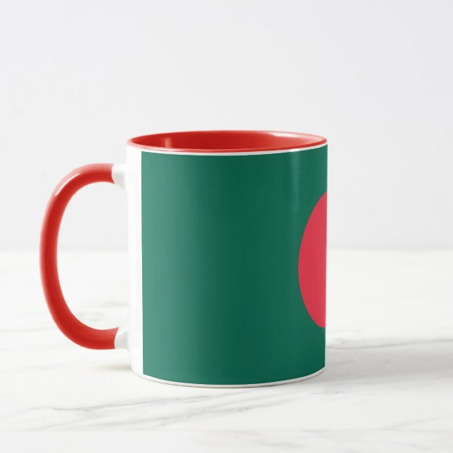 Bangladesh Flag Design – Proud Heritage Gift Mug (Left)