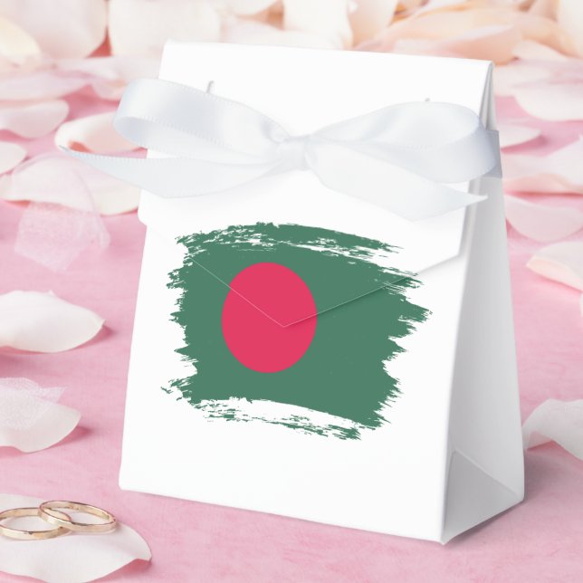 Bangladesh flag favour box (Wedding)