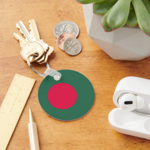 Bangladesh flag key ring