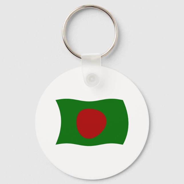 Bangladesh Flag Keychain (Front)