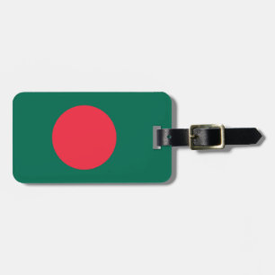 Bangladesh flag luggage tag