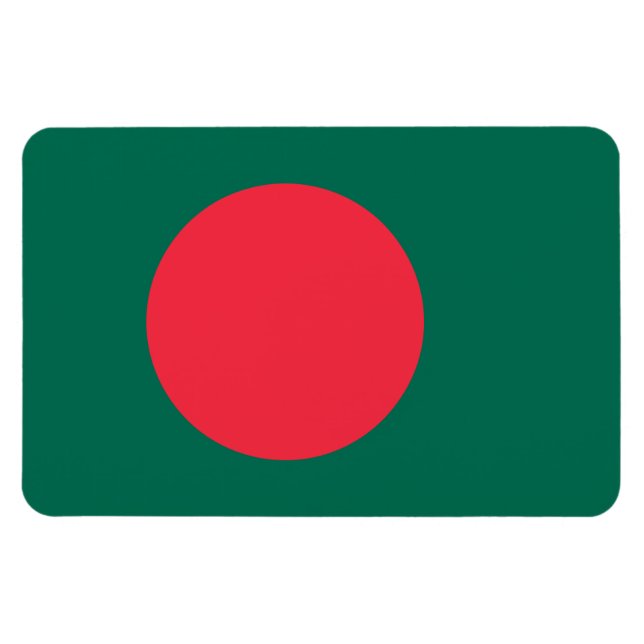 Bangladesh Flag Magnet (Horizontal)